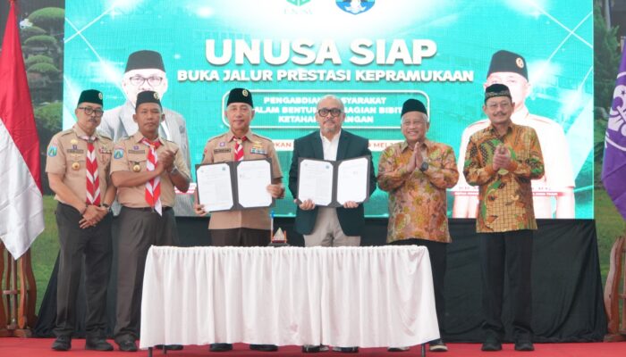 Cetak Digital Scout, UNUSA dan Kwarda Pramuka Jatim Perkuat Ketahanan Daerah