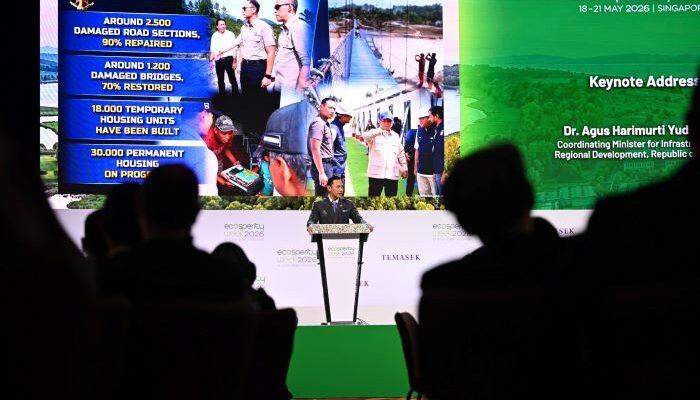 AHY Kenang Masa Muda di Singapura Saat Buka Pidato di Ecosperity Week 2026
