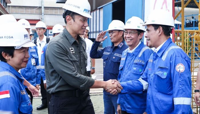 AHY Tinjau PT PAL Surabaya, Dorong Kemandirian Industri Maritim dan Pertahanan Nasional