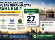 Apakah Iduladha 2026 NU dan Muhammadiyah Sama? Ini Prediksi Tanggalnya