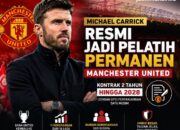 Carrick Resmi Jadi Pelatih Permanen Manchester United hingga 2028