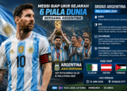 Messi Masuk Skuad Argentina untuk Piala Dunia 2026, Siap Cetak Rekor Enam Edisi