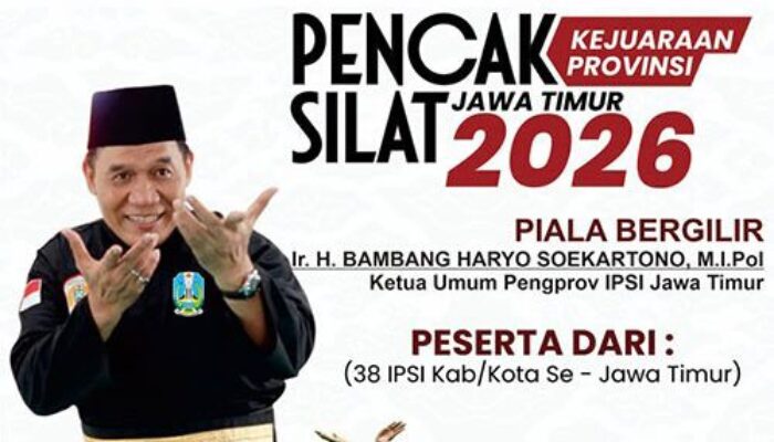 Perebutkan Piala BHS, 390 Pesilat dari 38 Daerah Siap Gebrak Kejurprov IPSI Jatim