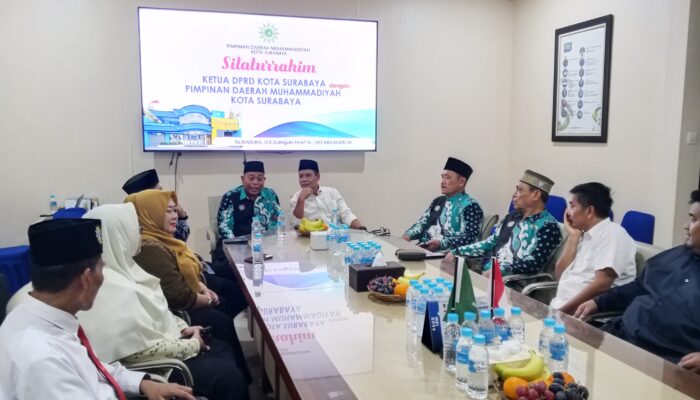 Perkuat Sinergi, Pimpinan DPRD Surabaya Sowan ke PD Muhammadiyah