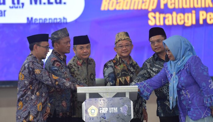 Perkuat Mutu Pendidikan Madura, Mendikdasmen Resmikan Sejumlah Program Strategis di UTM