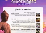 Perayaan Waisak Nasional Indonesia 2026, Berikut Rangkaian Pengambilan Api Abadi Mrapen