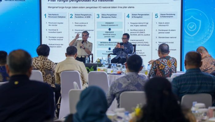 Menaker Dorong BPJS Ketenagakerjaan Jadi Garda Terdepan Pencegahan Kecelakaan Kerja