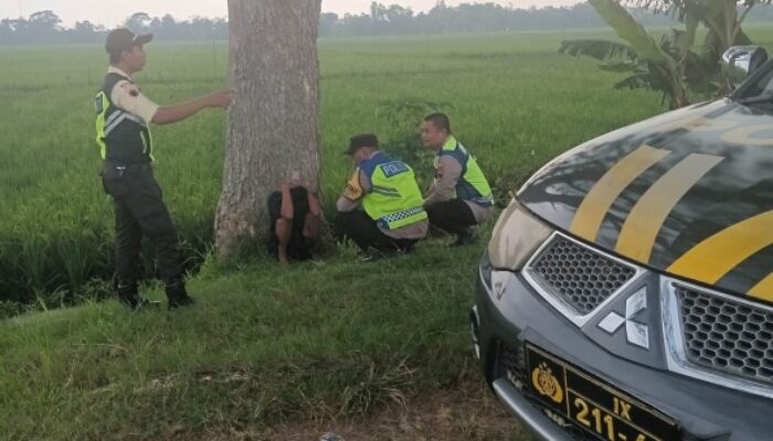 ODGJ Dekati Rel KA di Grobogan, Polisi dan Tim Medis Gerak Cepat Evakuasi