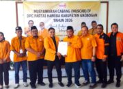 Ndondot Kembali Pimpin Hanura Grobogan, Target Tambah Kursi DPRD pada Pemilu 2029