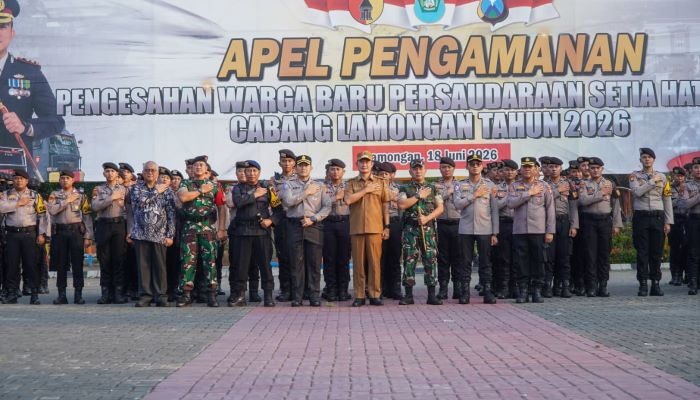 2.057 Personel Gabungan Disiagakan Amankan Kegiatan Bulan Suro di Lamongan