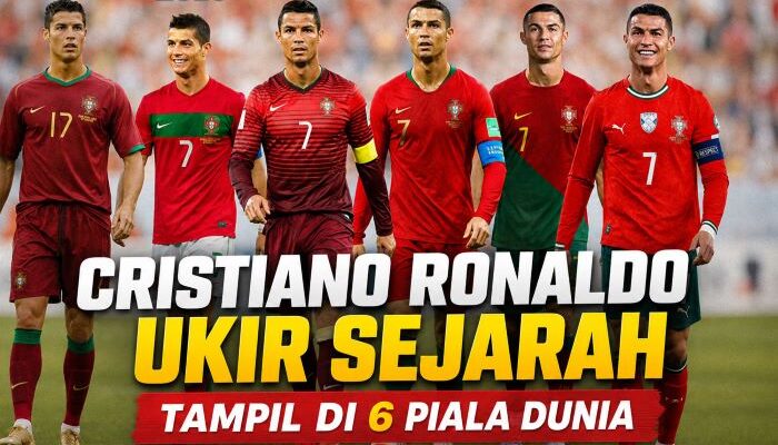 Cristiano Ronaldo Ukir Sejarah, Bersiap Tampil di Piala Dunia Keenam pada 2026