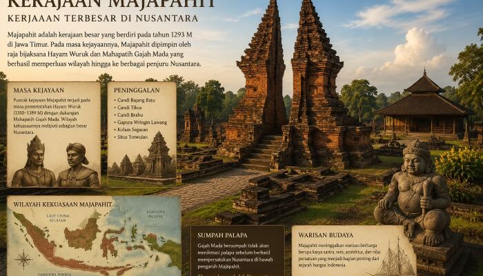 Sejarah Kerajaan Majapahit, Awal Berdiri hingga Masa Kejayaan