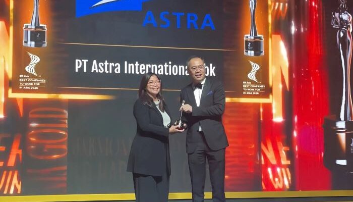 Astra Borong Tiga Penghargaan HR Asia 2026, Perkuat Komitmen Bangun Lingkungan Kerja Berkualitas