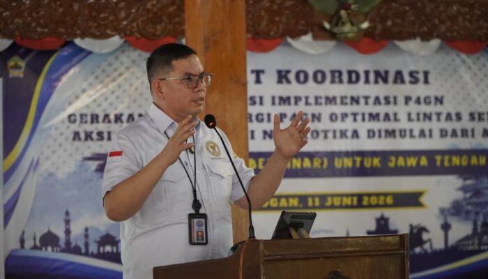 Gaspol Ananda Bersinar, BNNP Jateng Desak Daerah Percepat Perda Narkoba