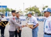 Kapolda Jateng dan Bupati Etik Hadiri Pembagian 1.000 Sepatu Gratis untuk Pelajar Sukoharjo