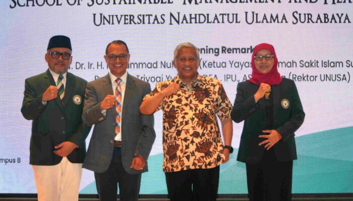 Unusa Perkuat Posisi Global, Luncurkan Sekolah Manajemen dan Kesehatan Berkelanjutan