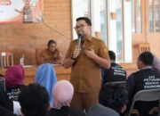 Wabup Nganjuk Tri Handy, Hadiri Evaluasi Pelaksanaan Sensus Ekonomi di Kecamatan Tanjunganom