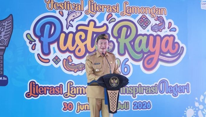 Festival Literasi Lamongan Pusta Raya 2026 Resmi Digelar, Perkuat Budaya Membaca di Era AI