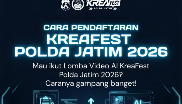 Polda Jatim Gelar KreaFest 2026, Ajak Generasi Muda Manfaatkan AI untuk Edukasi dan Keamanan Publik