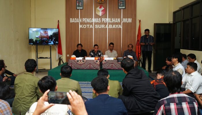 Menyongsong Pemilu 2029, Bawaslu Surabaya Gelar Diskusi Lintas Sektor Bahas Penataan Dapil