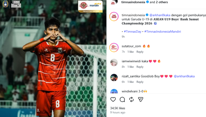 Timnas U-19 Indonesia Samai Vietnam di Puncak Klasemen Grup A Usai Tundukkan Myanmar 3-0