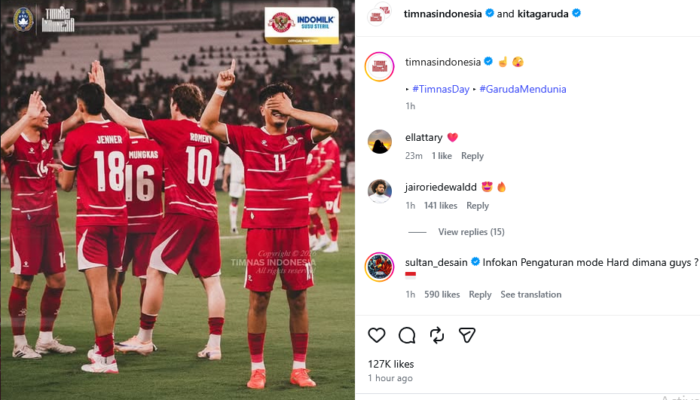 Timnas Indonesia Tundukkan Oman 3-0, Garuda Dominan di FIFA Matchday 2026