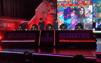 Selebrasi Bigetron by Vitality usai mengalahkan Geek Fam di Final Lower Bracket MPL ID S17