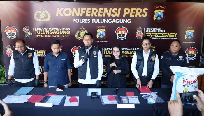 Polres Tulungagung Temukan Fakta Baru, Tersangka Pupuk Ilegal Diduga Bukan Petani dan Tak Terdaftar di Kelompok Tani