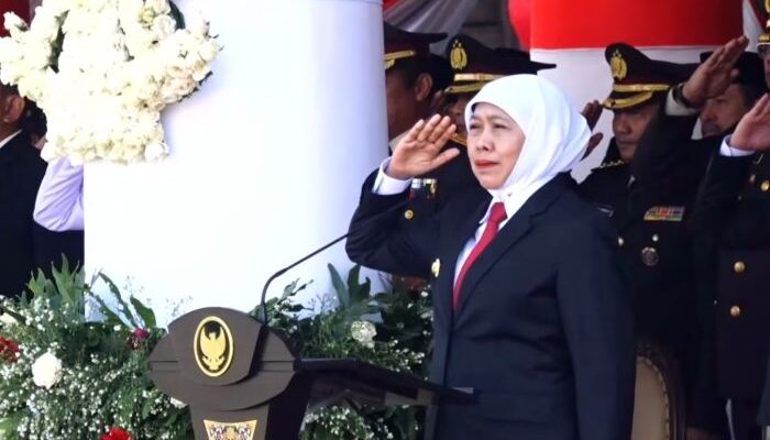 Peringatan Hari Lahir Pancasila di Grahadi, Khofifah Tekankan Persatuan dan Perdamaian Dunia