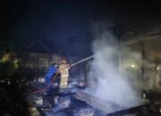 Dalam Semalam, Empat Rumah di Manggarwetan Terbakar, Kerugian Capai Ratusan Juta Rupiah