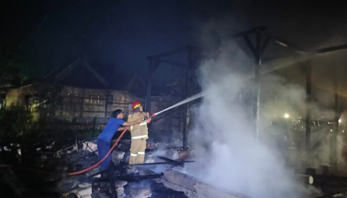 Dalam Semalam, Empat Rumah di Manggarwetan Terbakar, Kerugian Capai Ratusan Juta Rupiah