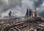 Ditinggal Pemilik, Tungku Kayu Diduga Jadi Penyebab Dapur di Boyolali Ludes Terbakar