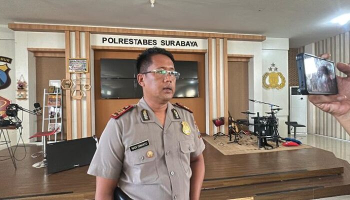 URC Polrestabes Surabaya Tangkap Dua Pelaku Curanmor Milik Kurir di Lenmarc