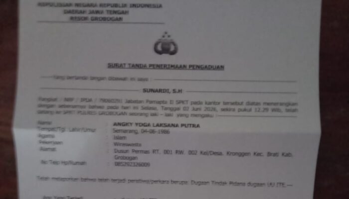 Warga Brati Laporkan Oknum Petugas Perhutani KPH Purwodadi ke Polisi, Kasus Masih Didalami