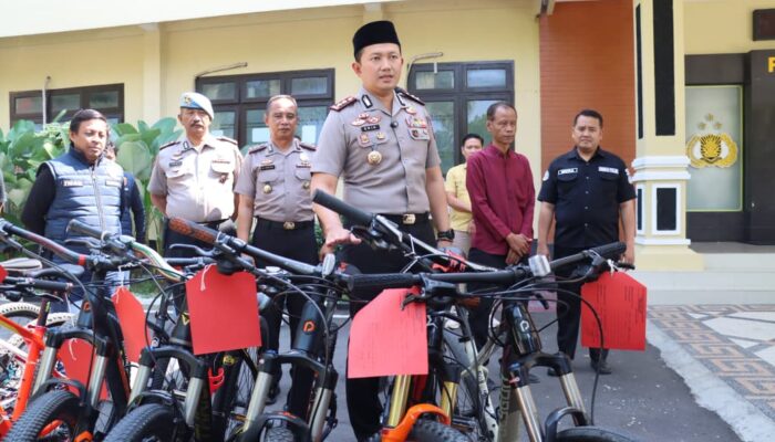 Aksi Pencurian Sepeda Antar Daerah Terbongkar, Tim URC Polres Magetan Amankan Pelaku