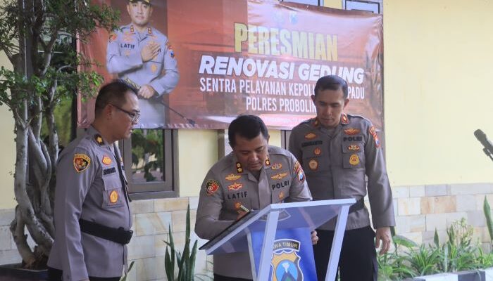 Polres Probolinggo Resmikan Gedung SPKT Baru, Perkuat Layanan Cepat dan Humanis untuk Masyarakat