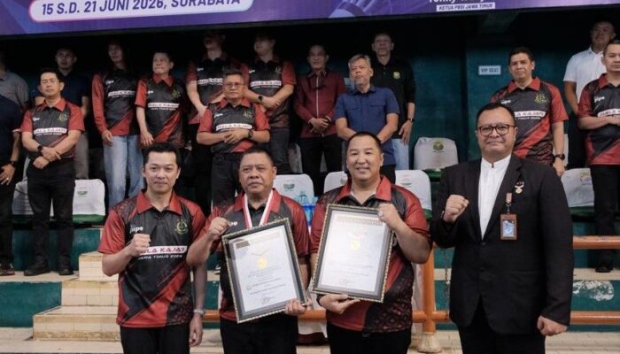 Kejuaraan Bulutangkis Piala Kajati Jatim 2026 Resmi Dibuka, 2.528 Atlet Pecahkan Rekor MURI