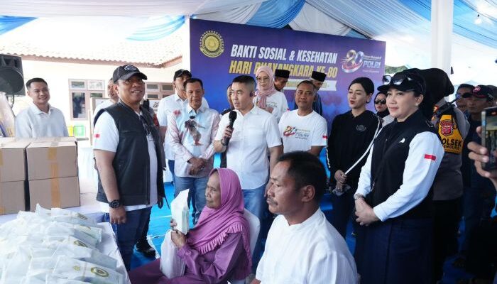Wakapolri Turun Langsung, Bakti Kesehatan Hari Bhayangkara ke-80 Layani Ratusan Warga Bogor