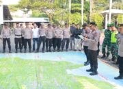 Ratusan Personel Disiagakan, Polres Nganjuk Terapkan SREG Amankan Malam 1 Suro 2026