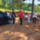 Petugas Gabungan Hentikan Penggalian Tanah Tak Berizin di Ngabul