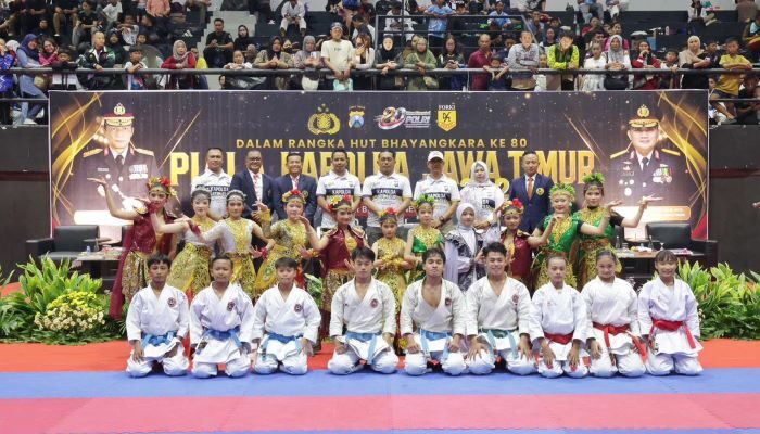Polda Jatim Gelar Kejuaraan Karate Kapolda Cup 2026, Ajang Cetak Atlet Berprestasi