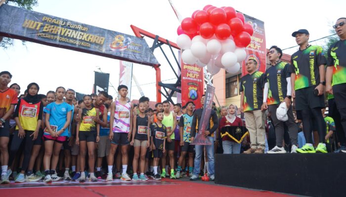 PRABU Fun Run 6K Polres Probolinggo Kota Diikuti 2.700 Peserta, Semarak Hari Bhayangkara ke-80