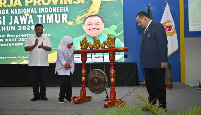 Khofifah Dorong KONI Jatim Perkuat Pembinaan Atlet Usia Dini Jelang PON 2028