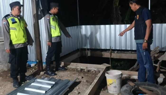 Pelaku Pencurian Scaffolding Dibekuk Tim URC Polres Grobogan