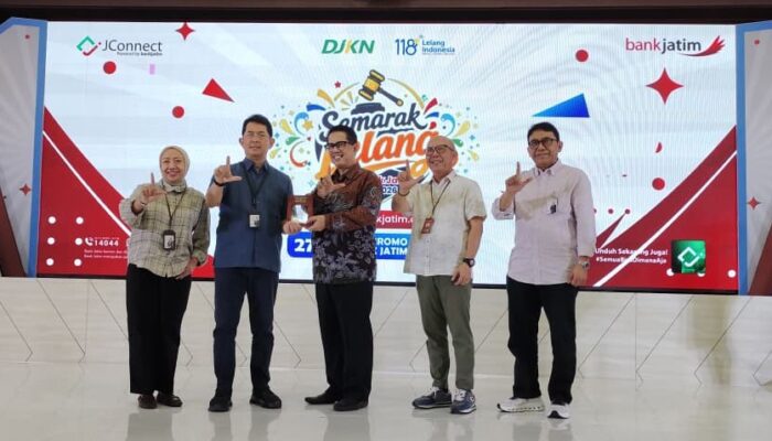 DJKN Jatim dan Bank Jatim Perkuat Sinergi Lewat Semarak Lelang 2026, Dorong Lelang Modern dan Transparan