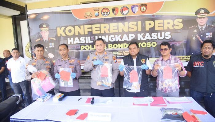 Polres Bondowoso Tangkap DPO Curanmor di Tol Kalikangkung, Ungkap Pula Kasus Perampasan Motor
