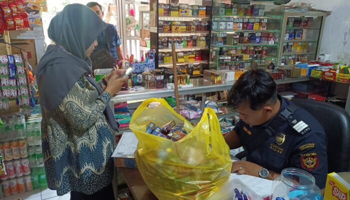Ratusan Bungkus Rokok Ilegal di Jepara Disita Petugas Gabungan