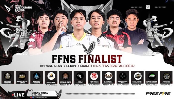 12 Tim Lolos Grand Finals FFNS 2026 Fall, Vesakha dan Sriwijaya Tersingkir