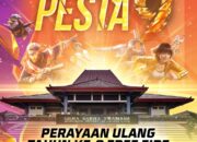 Event Free Fire Pesta 9 ulang tahun ke-9 dengan festival rakyat di Yogyakarta