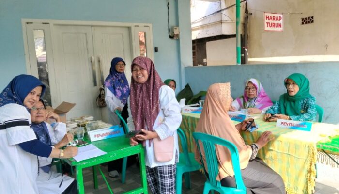 Germas Lansia RW 12 Sawahan Tetap Eksis Jaga Kesehatan Warga